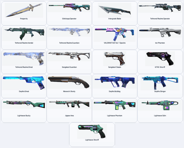 EU | 21 Skins | exp BRONZE 3 | Ion Phantom | VALORANT GO! Vol. 1 Spectre | Prosperity | Glitchpop Operator | Intergrade Blade