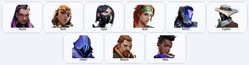 AP | 1 Skins + 9 Agents + 110 RP | Striker Classic | Full Access