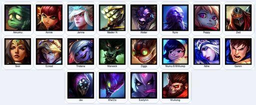 NA | Unranked | Handmade | Level 23 | 8 Skins | 20 Champions | Full Access