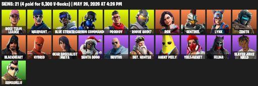 [PC/XBOX] | 21 skins | OG STW | Rose Team Leader | Warpaint | Blue Striker | Carbon Commando | Prodigy | Rogue Agent | Rox | Sentinel | Lynx | Zenith | Full Access
