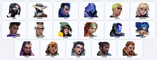 LA | 6 Skins + 17 Agents + 470 RP | Peacekeeper Sheriff / Striker Classic / RagnaRocker Frenzy / Game Over Sheriff | Full Access