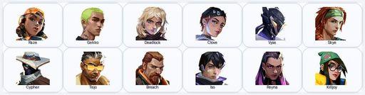 BR | 17 Skins + 12 Agents | Ion Phantom / EX.O Edge / Kuronami Vandal / XERØFANG Ghost | Full Access