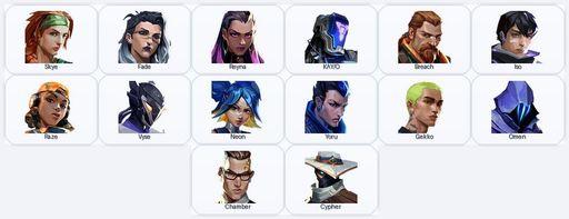EU | 1 Skins + 14 Agents + 1100 VP + 205 RP | Catrina | Full Access
