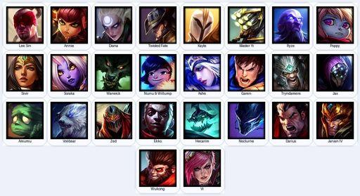 NA | Unranked | Handmade | Level 30 | 1 Skins | 26 Champions | Full Access