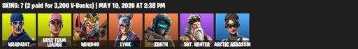 [PC/PSN/XBOX] | 7 skins | 1400 V-bucks | OG STW | Warpaint | Rose Team Leader | Wukong | Lynx | Zenith | Sgt. Winter | Arctic Assassin | Ol' Woody | Full Access