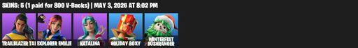 [PC/PSN] | 5 skins | Trailblazer Tai | Explorer Emilie | Katalina | Holiday Boxy | Winterfest Bushranger | Smash O'-Lantern | Secret Scimitars | Full Access