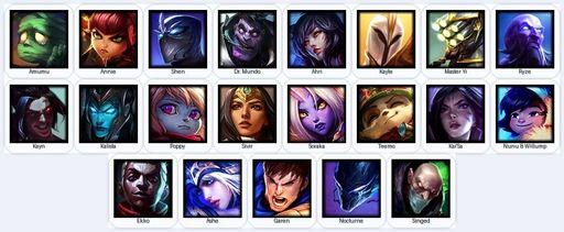 EUW | Unranked | Handmade | Level 18 | 1 Skins | 21 Champions | Full Access