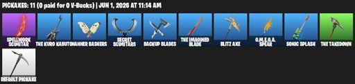 [PC/PSN/XBOX] | 1 skins | Jackie | Spellwork Scimitar | The Kuro Kabuto | Nanner Bashers | Secret Scimitars | Backup Blades | The Imagined Blade | Full Access