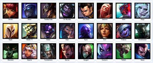 LA | Unranked | Handmade | Level 25 | 1 Skins | 24 Champions | Full Access