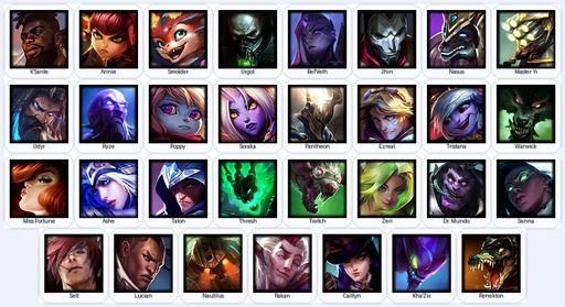 EUN | Unranked | Handmade | Level 36 | 6 Skins | 34 Champions | Full Access
