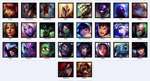 EUW | Unranked | Handmade | Level 18 | 6 Skins | 26 Champions | Full Access