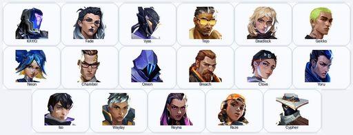EU | 30 Skins + 17 Agents + 240 RP | Hieroscape Blades / Overlay Dagger / Mystbloom Sheriff / Gaia's Vengeance Vandal | Full Access