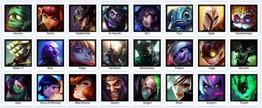 LA | Unranked | Handmade | Level 21 | 8 Skins | 24 Champions | Full Access