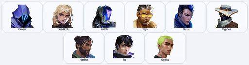 KR | 1 Skins + 9 Agents + 135 RP | Full Access