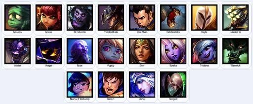 NA | Unranked | Handmade | Level 23 | 20 Champions | Full Access