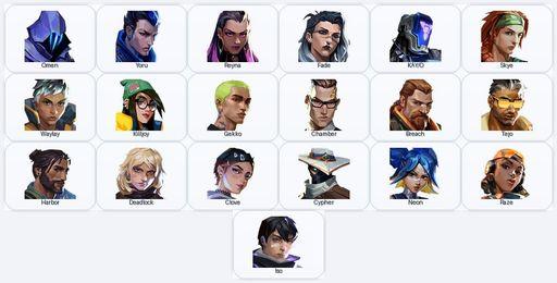 BR/Bronze | 8 Skins + 19 Agents | Oni Phantom / Kuronami Vandal / XERØFANG Vandal  / Valiant Hero Ghost | Full Access