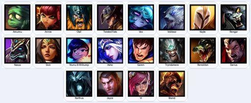 NA | Unranked | Handmade | Level 21 | 6 Skins | 20 Champions | Full Access