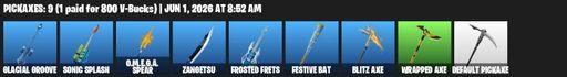 [PC/PSN/XBOX] | 4 skins | 2100 V-bucks | Batman Beyond | Glacial Dummy | Ichigo Kurosaki | GHOST Monks | Glacial Groove | Sonic Splash | Full Access