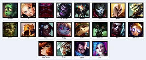 EUN | Unranked | Handmade | Level 27 | 6 Skins | 20 Champions | Full Access