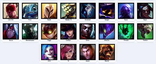 LA | Unranked | Handmade | Level 21 | 6 Skins | 20 Champions | Full Access
