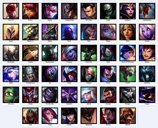 LA | Unranked | Handmade | Level 52 | 7 Skins | 46 Champions | Full Access
