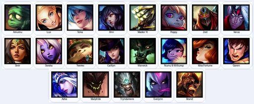 LA | Unranked | Handmade | Level 29 | 21 Champions | Full Access