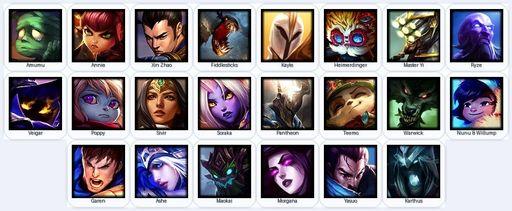 EUW | Unranked | Handmade | Level 22 | 6 Skins | 22 Champions | Full Access