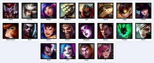 LA | Unranked | Handmade | Level 19 | 5 Skins | 20 Champions | Full Access