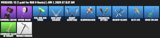 [PC/PSN/XBOX] | 3 skins | 700 V-bucks | Sled Ready Guff | Arctic Adeline | Guff Gringle | Dumbbell Driver | Spider Snare | Fuel Rod and Tongs | Full Access