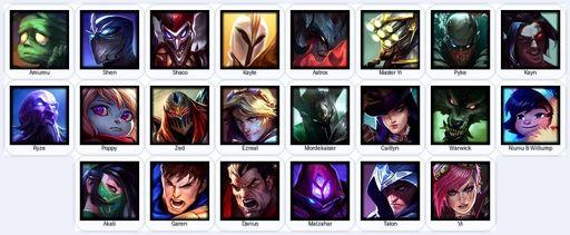 LA | Unranked | Handmade | Level 35 | 6 Skins | 22 Champions | Full Access
