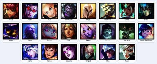 LA | Unranked | Handmade | Level 15 | 22 Champions | Full Access