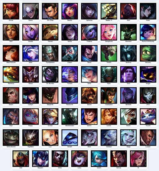LA | Unranked | Handmade | Level 62 | 9 Skins | 65 Champions | Full Access