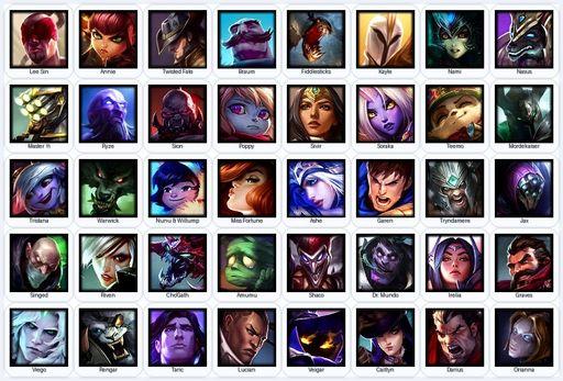LA | Unranked | Handmade | Level 44 | 8 Skins | 40 Champions | Full Access