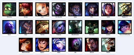 EUW | Unranked | Handmade | Level 17 | 1 Skins | 22 Champions | Full Access