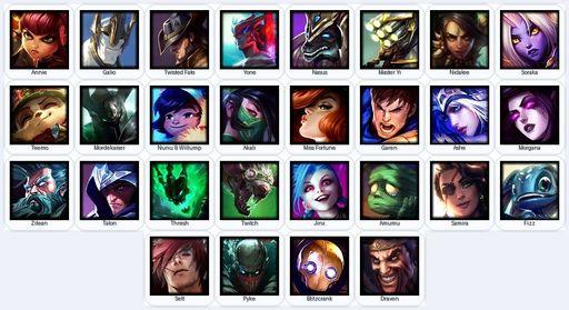NA | Unranked | Handmade | Level 27 | 5 Skins | 28 Champions | Full Access