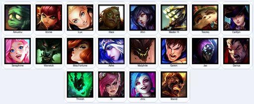 LA | Unranked | Handmade | Level 18 | 1 Skins | 20 Champions | Full Access