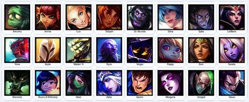 SG | Unranked | Handmade | Level 23 | 5 Skins | 24 Champions | Full Access