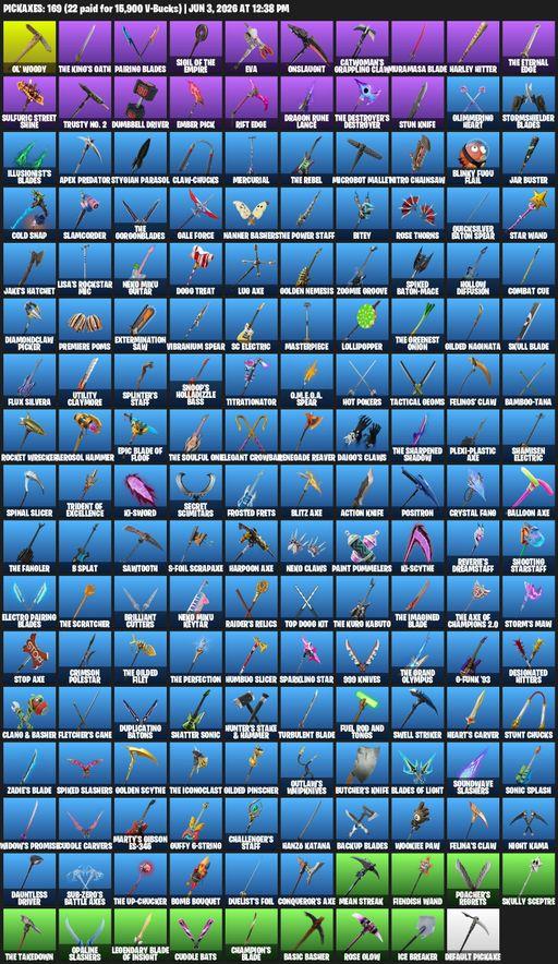 [PC/PSN/XBOX] | 121 skins | Take The L | OG STW | The Reaper | Elite Agent | Omega | Rogue Agent | Warpaint | Blue Team Leader | Rose Team Leader | Full Access