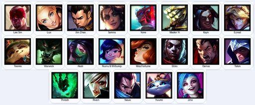 SG | Unranked | Handmade | Level 20 | 1 Skins | 21 Champions | Full Access
