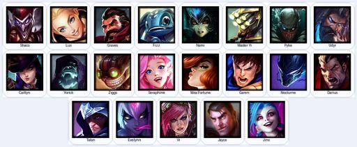 LA | Unranked | Handmade | Level 23 | 5 Skins | 21 Champions | Full Access