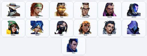 EU | 8 Skins + 13 Agents + 230 RP | .SYS Sheriff / .SYS Bucky / Hue Shift Shorty / Wayfinder Shorty | Full Access