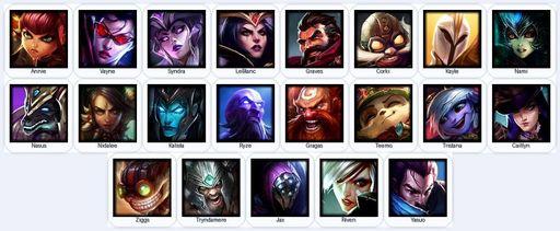 NA | Unranked | Handmade | Level 19 | 6 Skins | 21 Champions | Full Access