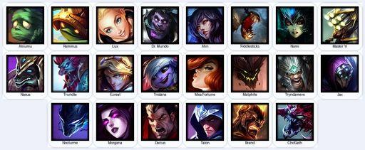 LA | Unranked | Handmade | Level 20 | 22 Champions | Full Access