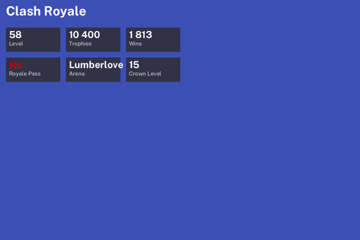 [KT15] | Level 58 | 10400 Trophies | Lumberlove Cabin | 1813 Wins | Full Access