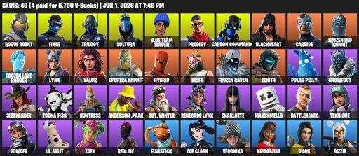 [PC/XBOX] | 40 skins | Rogue Agent | Fixer | Trilogy | Sultura | Blue Team Leader | Prodigy | Carbon Commando | Blackheart | Carbide | Full Access
