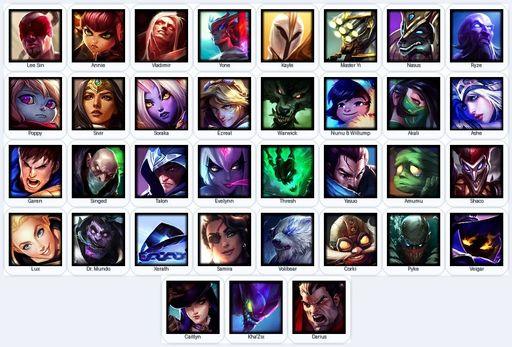 EUW | Unranked | Handmade | Level 33 | 6 Skins | 35 Champions | Full Access