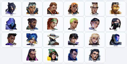 LA | 15 Skins + 22 Agents + 470 RP | Hieroscape Blades / Bubble Pop Classic / Hieroscape Bulldog / ATLAS // CMD Classic | Full Access