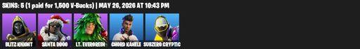 [PC/XBOX] | 5 skins | Blitz Knight | Santa Dogg | Lt. Evergreen | Chord Kahele | Subzero Cryptic | Snoop's Holladizzle Bass | Fuel Rod and Tongs | Full Access