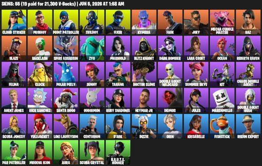 [PC/PSN/XBOX] | 55 skins | Lara Croft | Cloud Striker | Prodigy | Point Patroller | Trilogy | Fixer | Kymera | Fade | Joey | Mecha Cuddle Master | Raz | Full Access