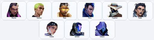 EU/Iron | 2 Skins + 9 Agents + 840 VP | Gaia's Vengeance Ghost / Reaver Vandal | Full Access